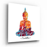Buddha Glass Wall Art.
