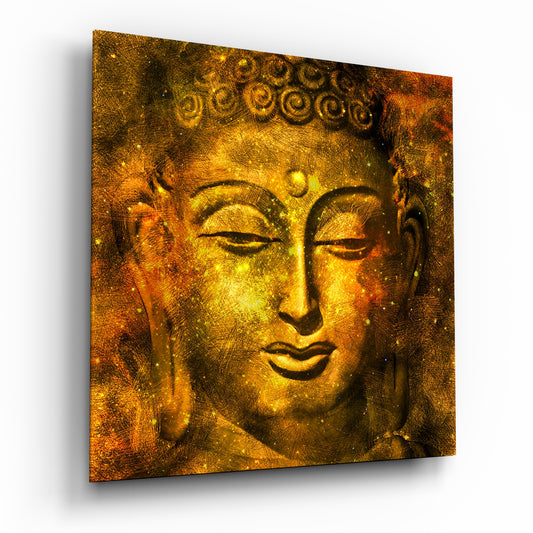 Buddha Glass Wall Art.
