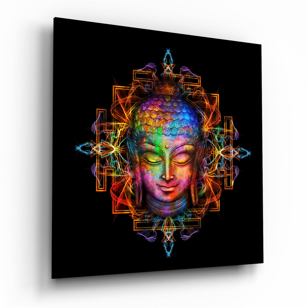 Buddha Glass Wall Art.