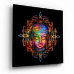 Buddha Glass Wall Art.