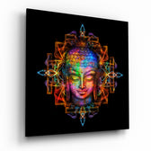 Buddha Glass Wall Art.