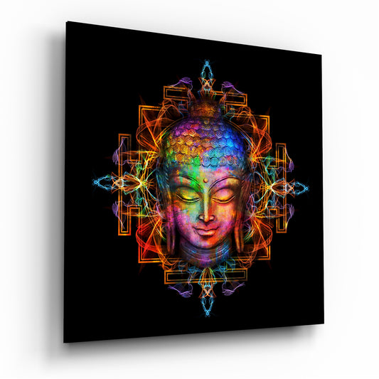 Buddha Glass Wall Art.
