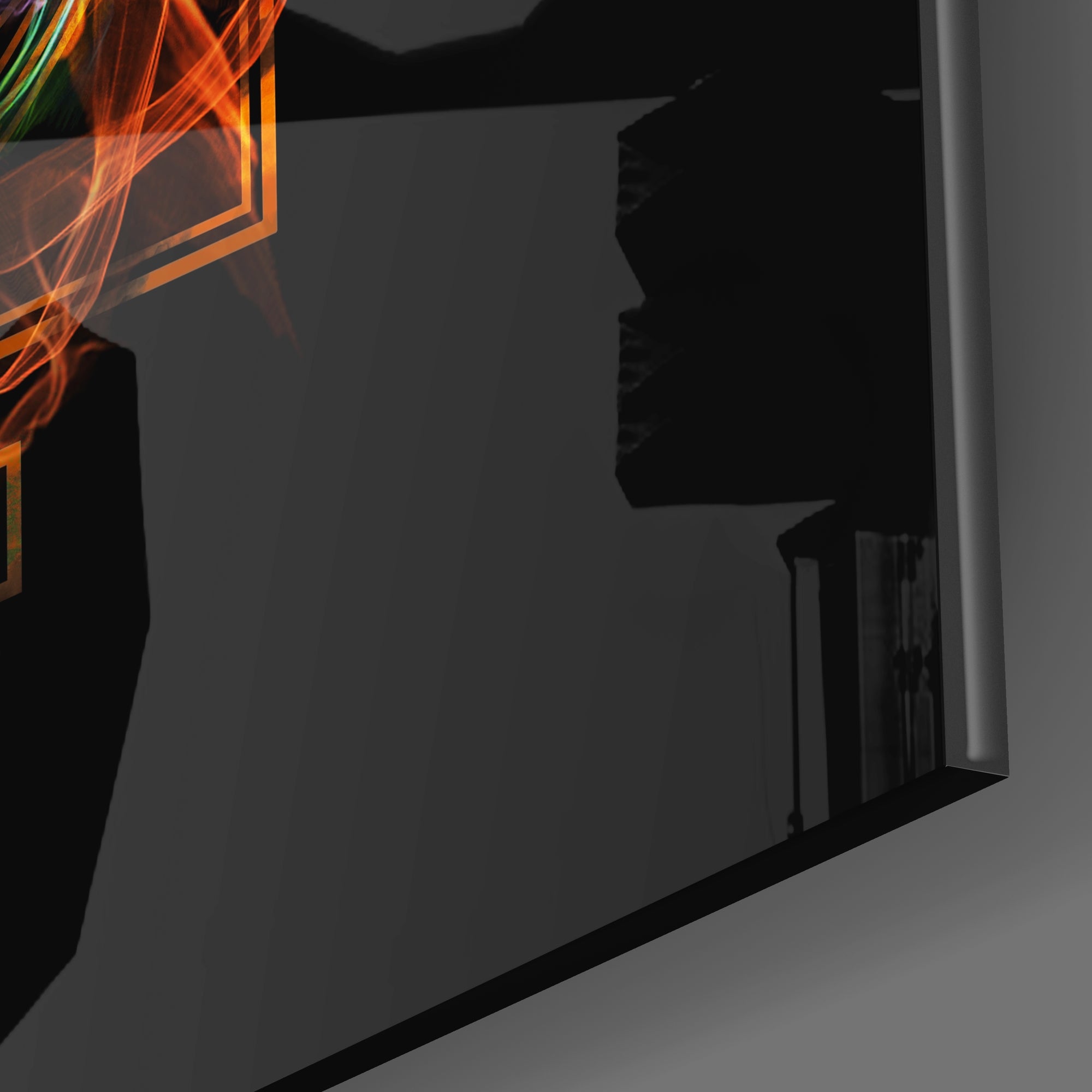 Buddha Glass Wall Art.