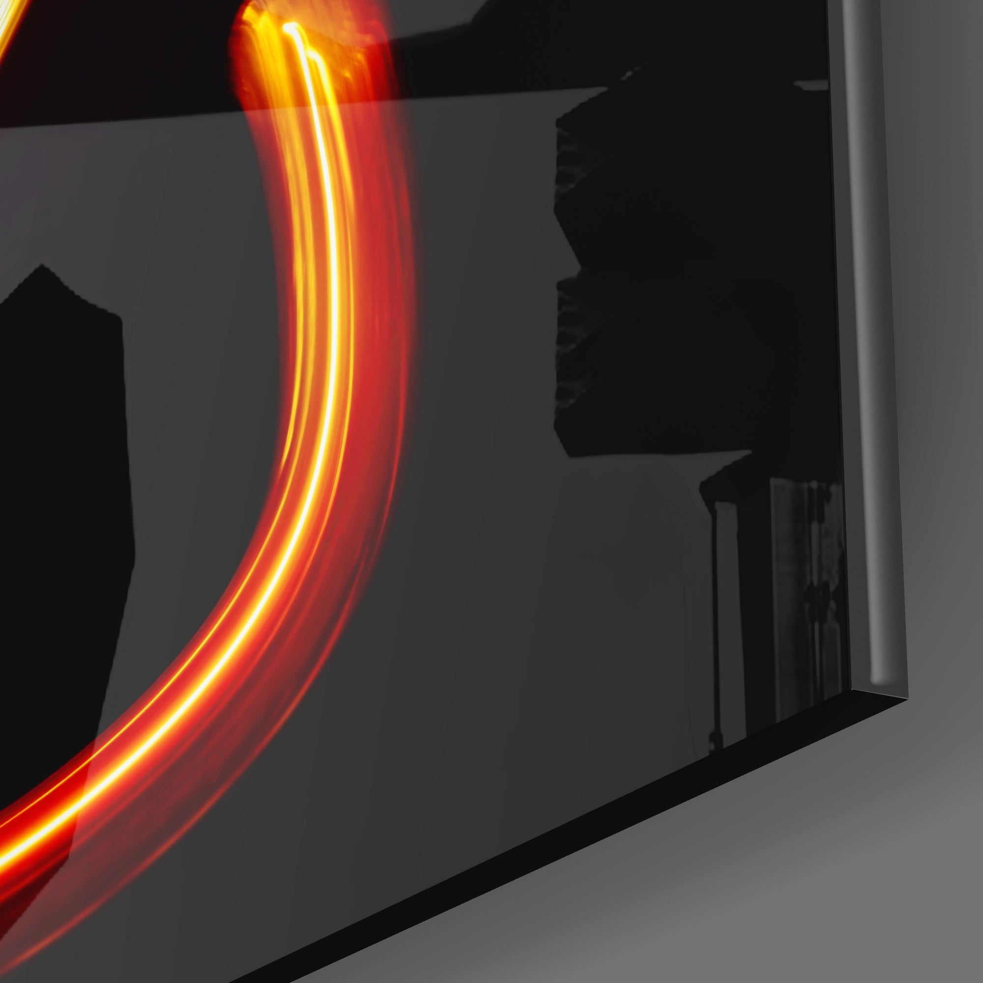 Horoscopes - Leo Glass Wall Art.