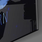Horoscopes - Capricorn Glass Wall Art.
