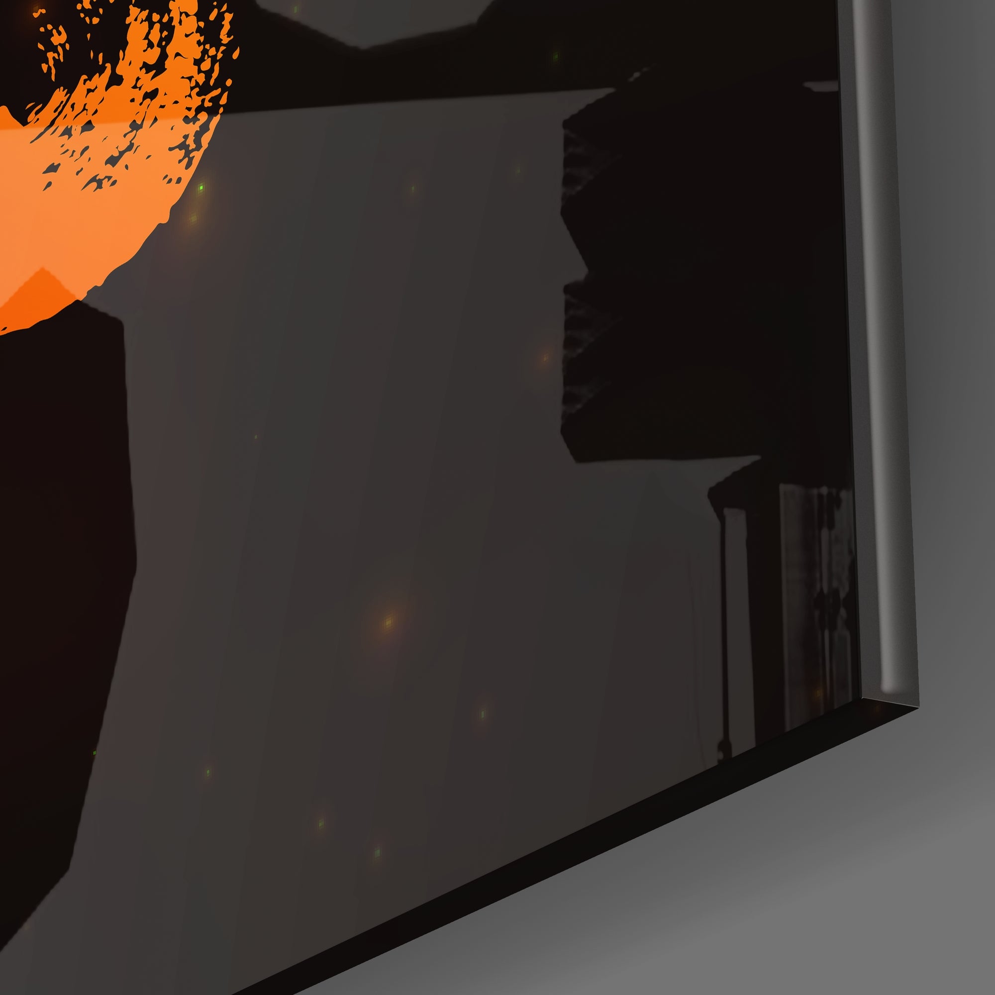 Horoscopes - Leo Glass Wall Art.