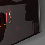 Horoscopes - Sagittarius Glass Wall Art.