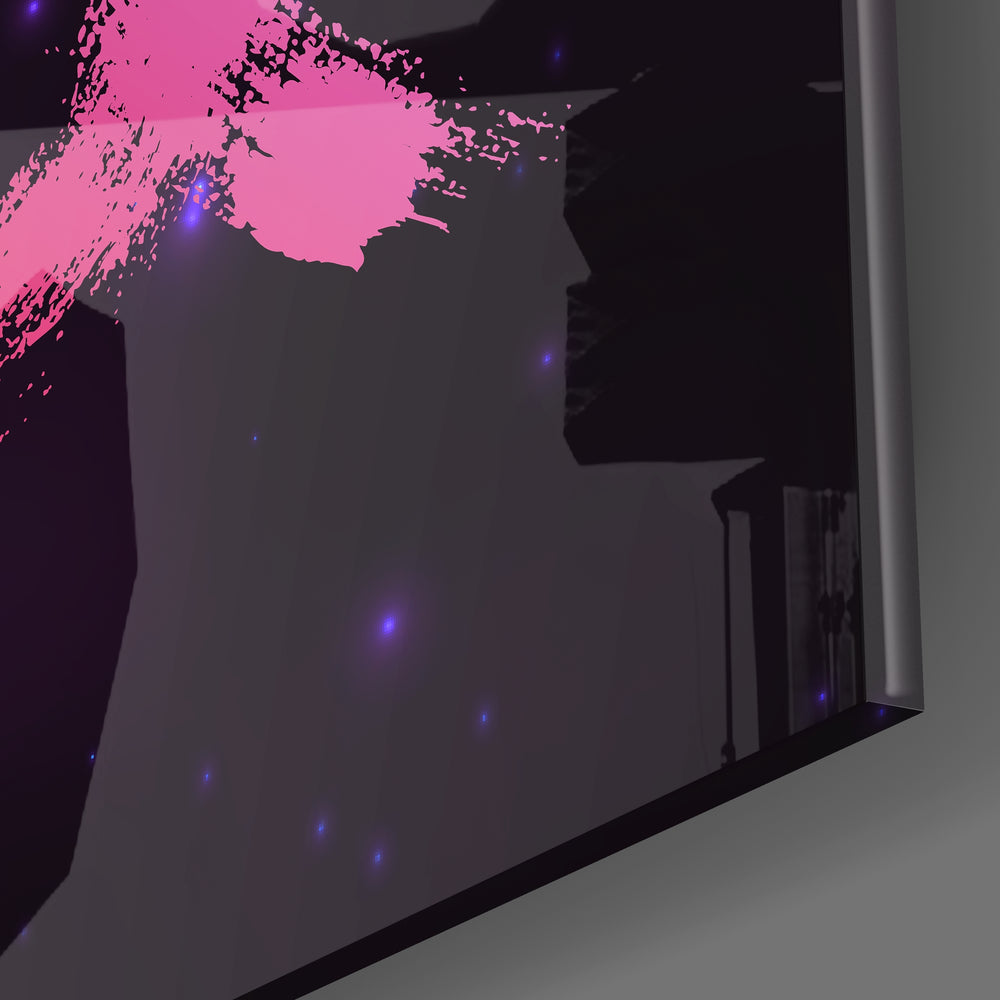 Horoscopes - Virgo Glass Wall Art.
