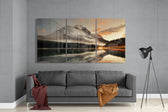 Mountain View Glass Wall Art.