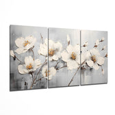 Daisies Glass Wall Art.