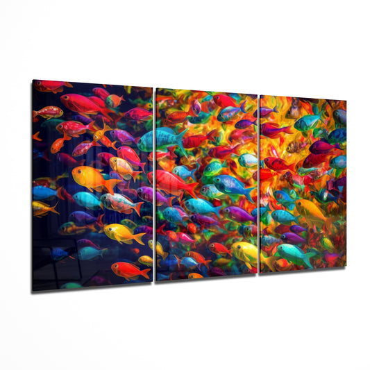Fish Glass Wall Art.
