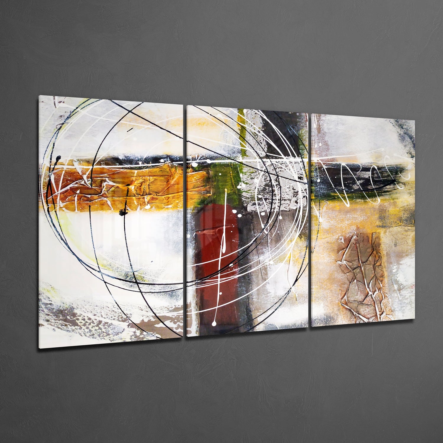 Here Glass Wall Art.