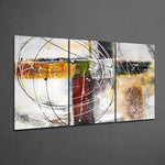 Here Glass Wall Art.