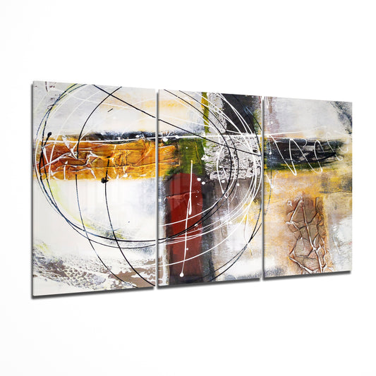 Here Glass Wall Art.