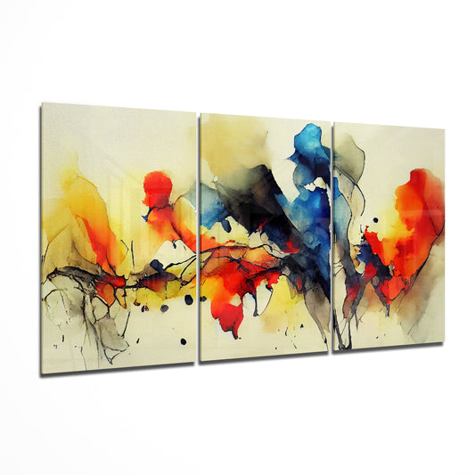 Dispersal Glass Wall Art.