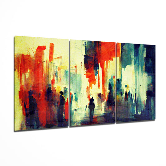 Shadows Glass Wall Art.