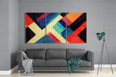 Shaped Glass Wall Art.