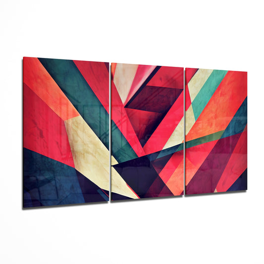 Shaped Glass Wall Art.