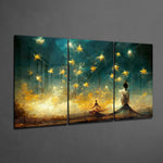 Under the Stars Glass Wall Art.