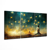 Under the Stars Glass Wall Art.