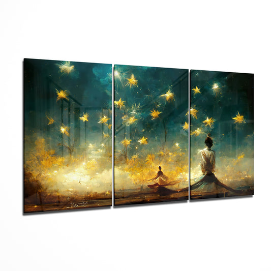 Under the Stars Glass Wall Art.