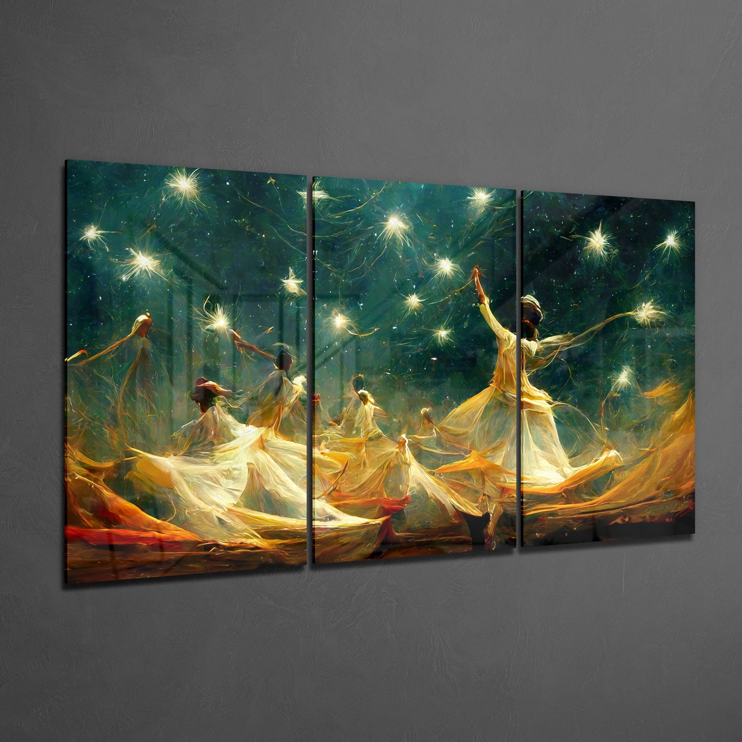 Under the Stars Glass Wall Art.