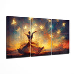 Under the Stars Glass Wall Art.