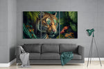 Hunter Glass Wall Art.