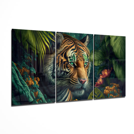 Hunter Glass Wall Art.