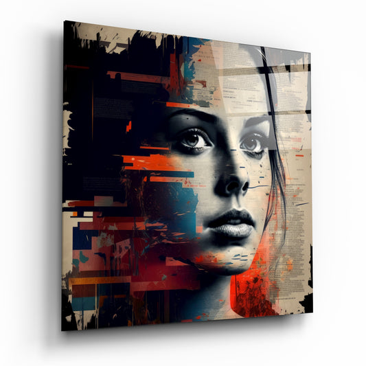 Women Glass Wall Art  || Designers Collection.