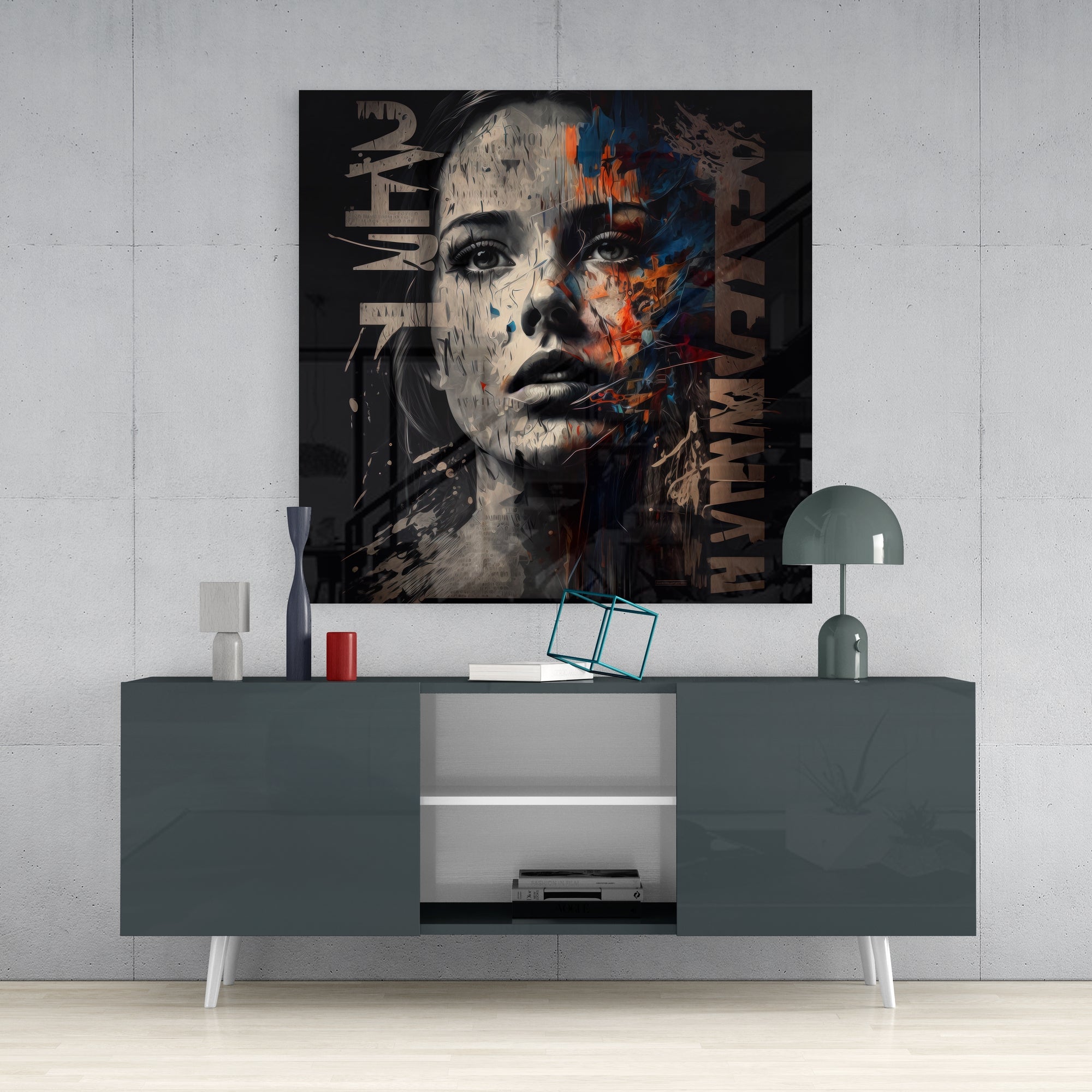Women Glass Wall Art  || Designers Collection.