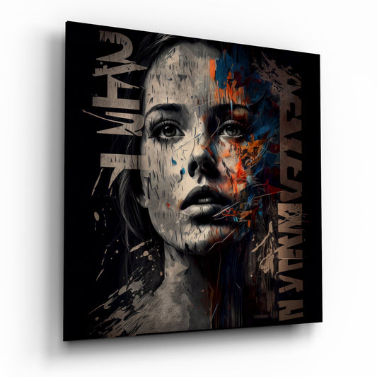 Women Glass Wall Art  || Designers Collection.