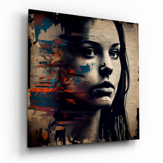 Women Glass Wall Art  || Designers Collection.