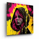 Woman Glass Wall Art  || Designers Collection.