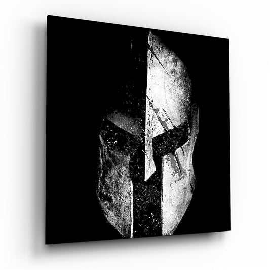 Spartans Glass Wall Art.