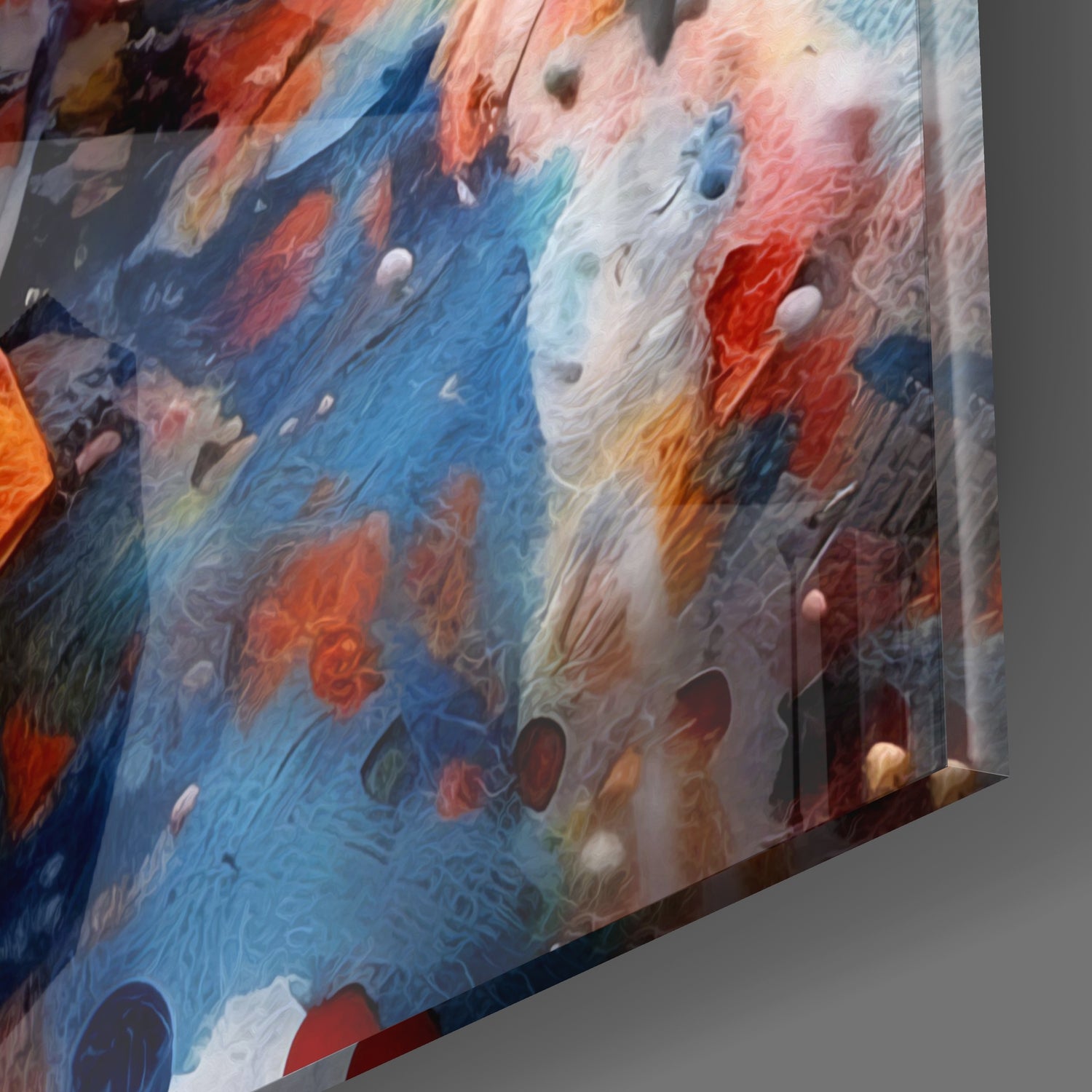 Clown Glass Wall Art.