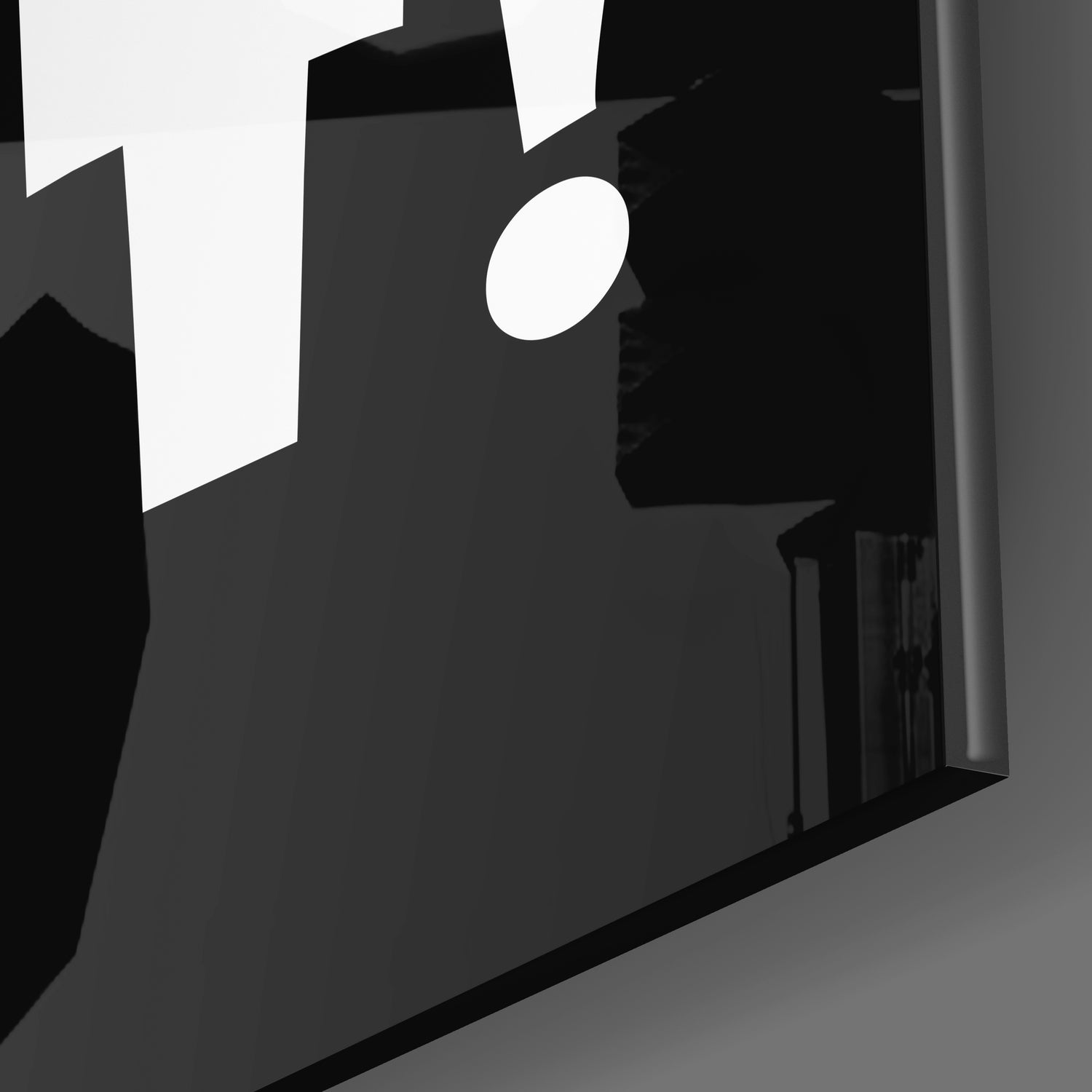 If I'M Not A Boss Glass Wall Art.