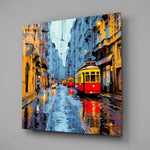 Istiklal Street Glass Wall Art.