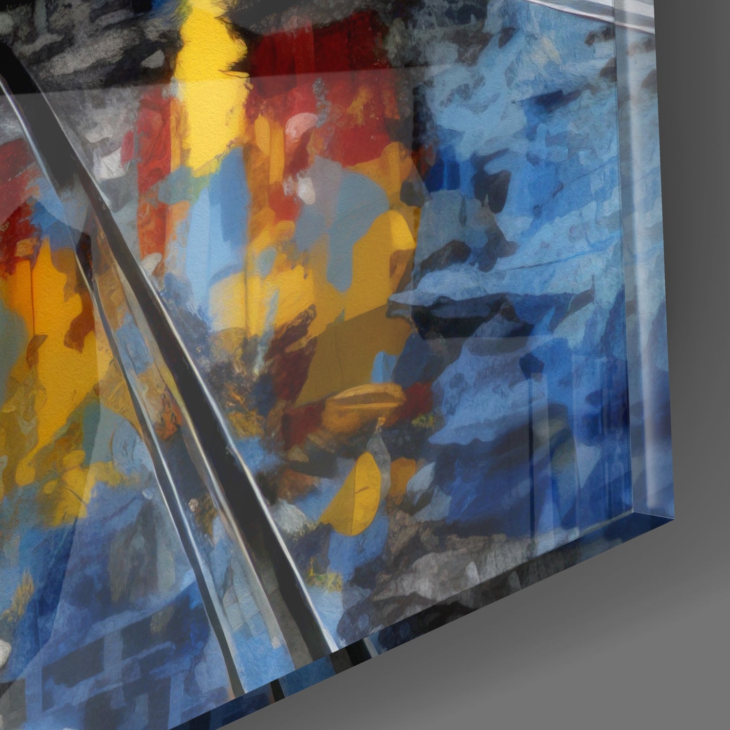 Istiklal Street Glass Wall Art.