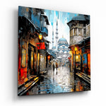Istanbul Glass Wall Art.