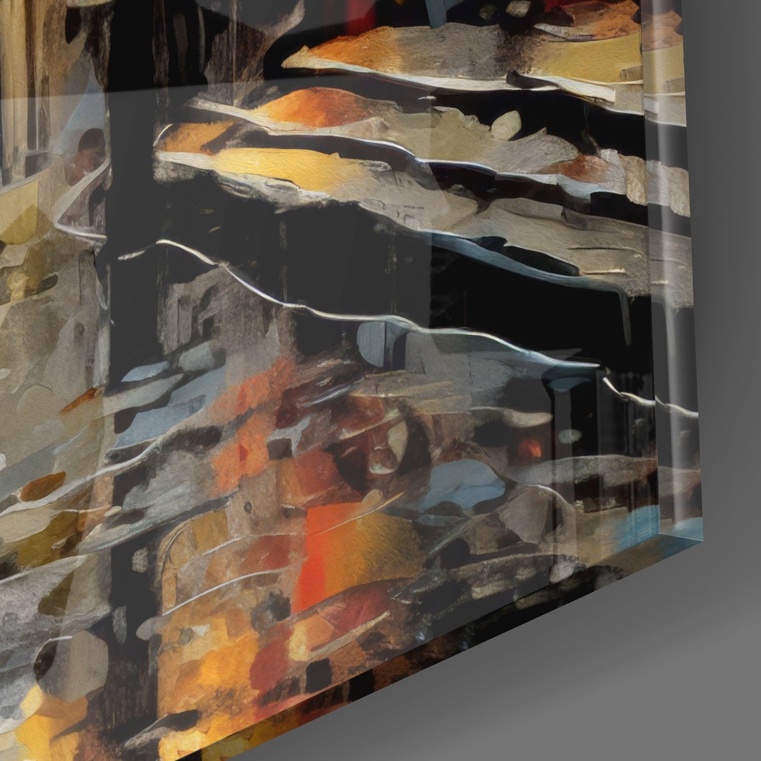 Istanbul Glass Wall Art.