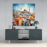Istanbul Glass Wall Art.