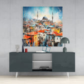Istanbul Glass Wall Art.
