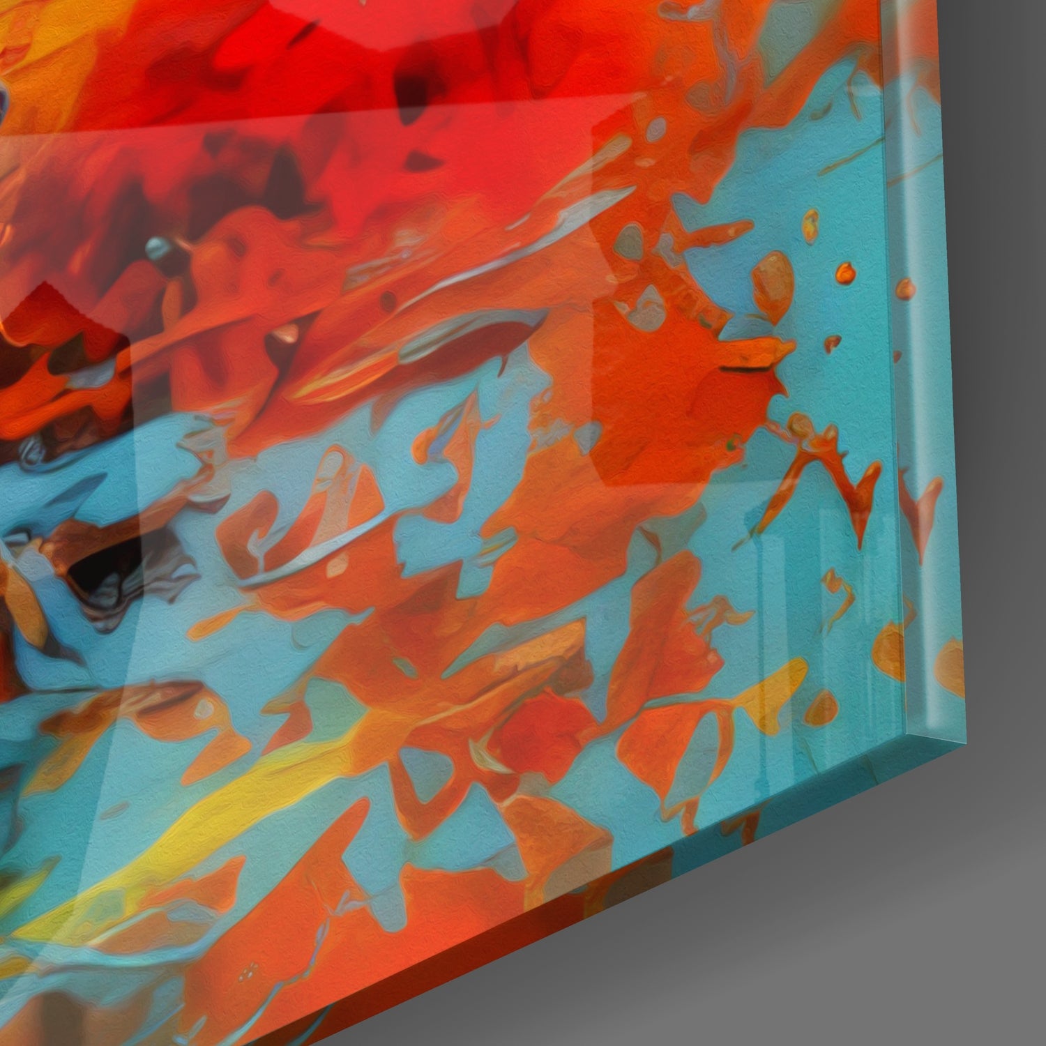 Maiden's Tower Glass Wall Art.