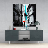 Eiffel Glass Wall Art.