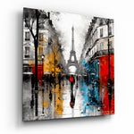 Eiffel Glass Wall Art.