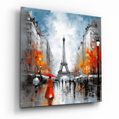 Eiffel Glass Wall Art.