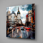 Spain Glass Wall Art.