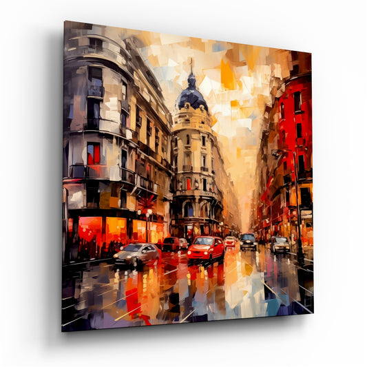 Spain Glass Wall Art.