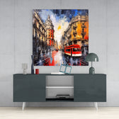 Spain Glass Wall Art.